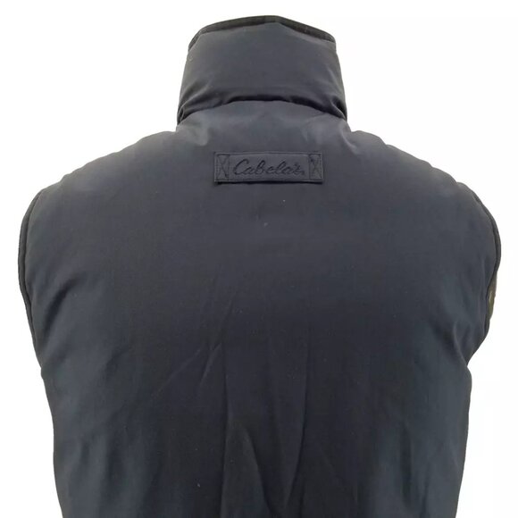 CABELAS PREMIER NORTHERN GOOSE DOWN VEST PUFFER Hunting VERY WARM MEN'S M - Picture 4 of 15